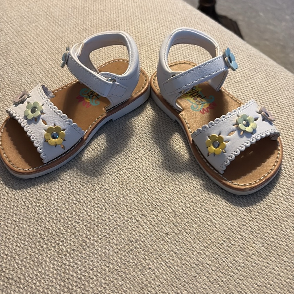 Rachel Toddler Girls Floral Band Sandals - Picture 3 of 7